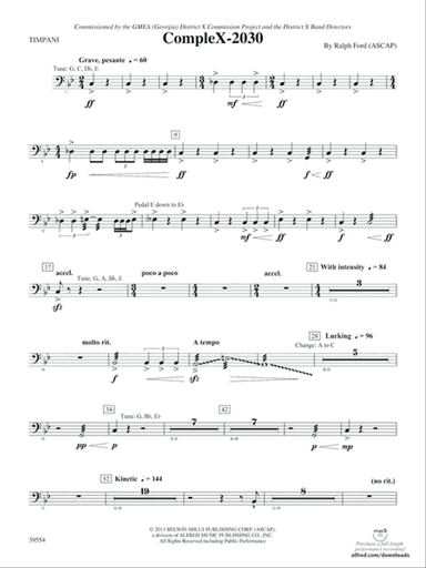 CompleX-2030: Timpani
