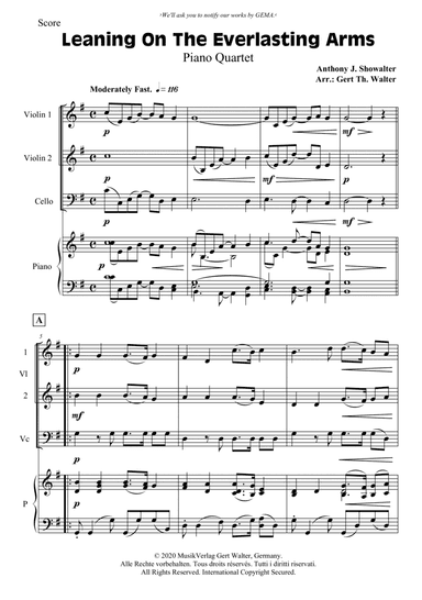 Leaning On The Everlasting Arms