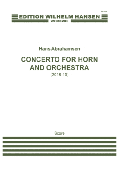 Concerto for Horn and Orchestra