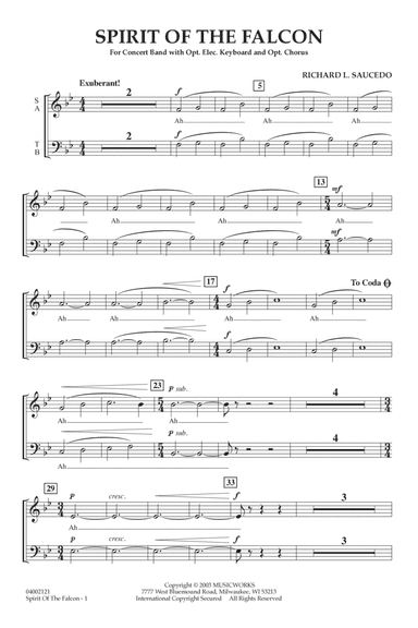 Spirit Of The Falcon - Chorus
