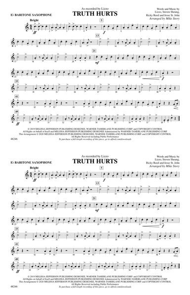 Truth Hurts: E-flat Baritone Saxophone