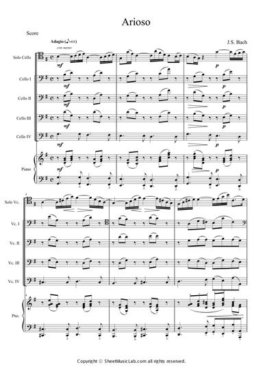 Arioso from Cantata BWV 156 (Adagio)