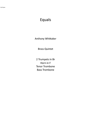 Equals