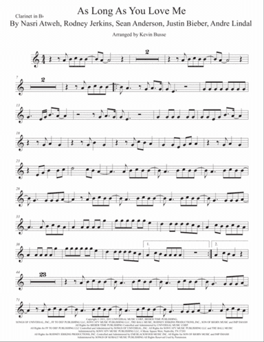 As Long As You Love Me