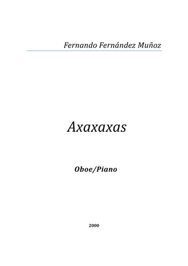 Axaxaxas