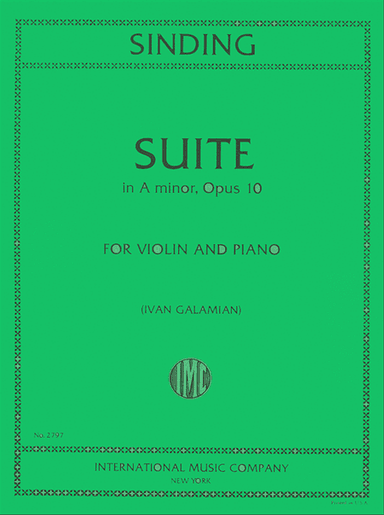 Suite in A minor, Op. 10