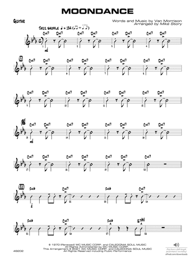 Moondance: Guitar