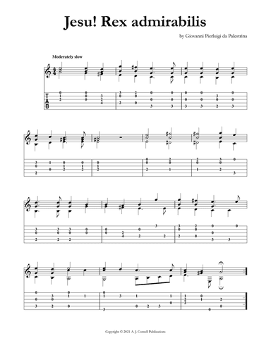 Jesu! Rex admirabilis