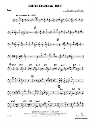 Recorda me: String Bass