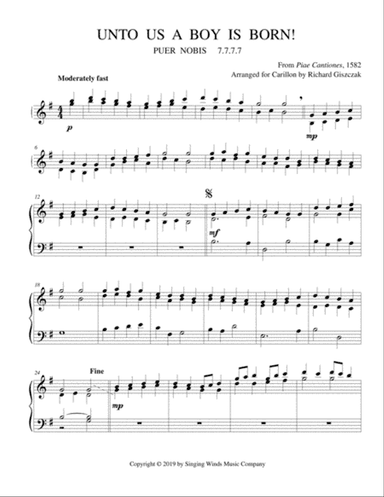 Unto Us a Boy Is Born! (PUER NOBIS)