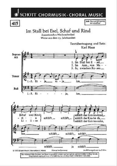 Europäische Weihnachtslieder
