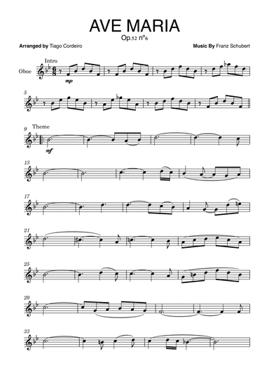 Ave Maria Op.52 nº6