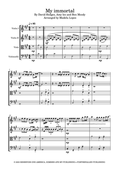 My Immortal