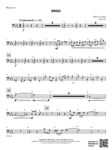 Ergo: Bassoon