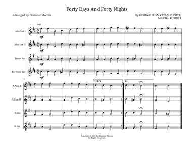 Forty Days And Forty Nights