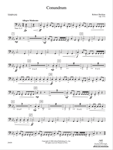 Conundrum: Timpani