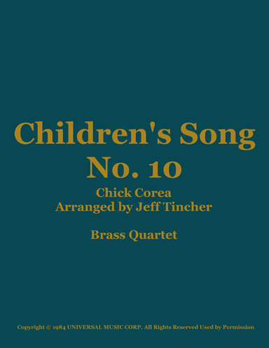 Children's Song No. 10