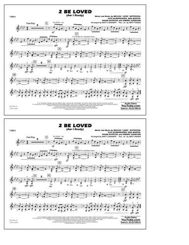 2 Be Loved (Am I Ready) (arr. Conaway & Finger) - Vibes