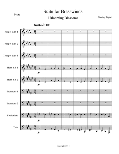 Suite for Brasswinds