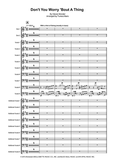 Don't You Worry 'Bout a Thing