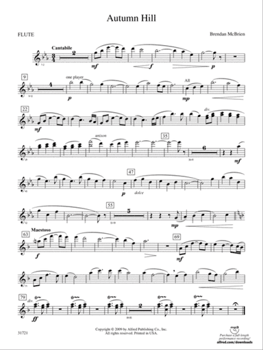 Autumn Hill: Flute
