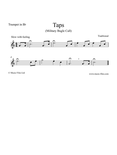 Taps (Military Bugle Call)