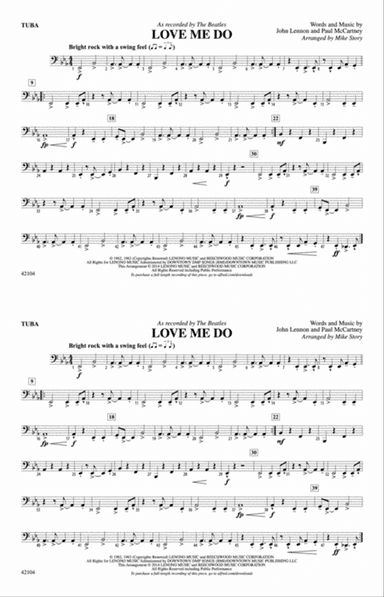 Love Me Do: Tuba