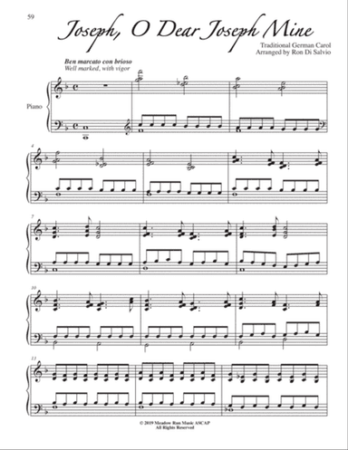 Joseph, O Dear Joseph Mine - German Carol