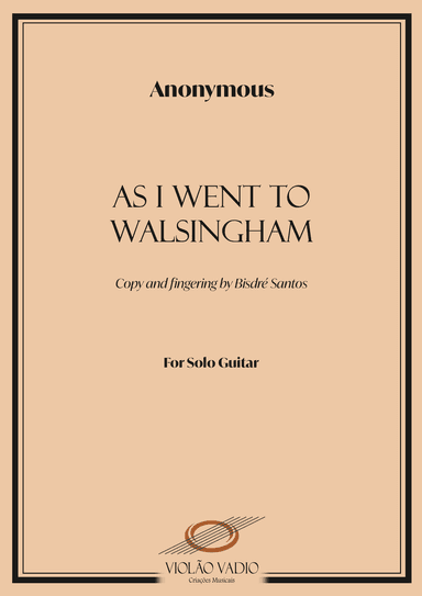 As I went to Walsingham - Solo Guitar