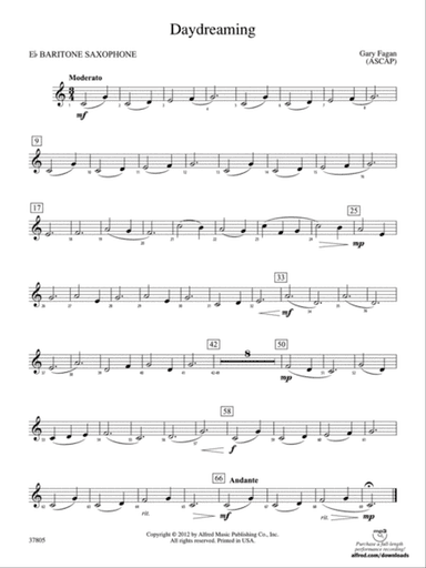 Daydreaming: E-flat Baritone Saxophone
