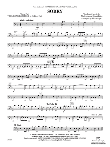 Sorry: (wp) 1st B-flat Trombone B.C.