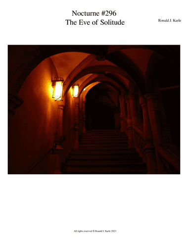 The Eve of Solitude (Nocturne #296)