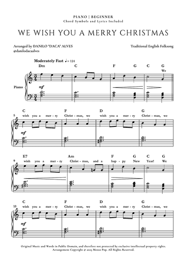 We Wish You a Merry Christmas