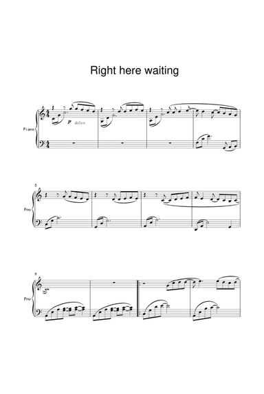 Right Here Waiting
