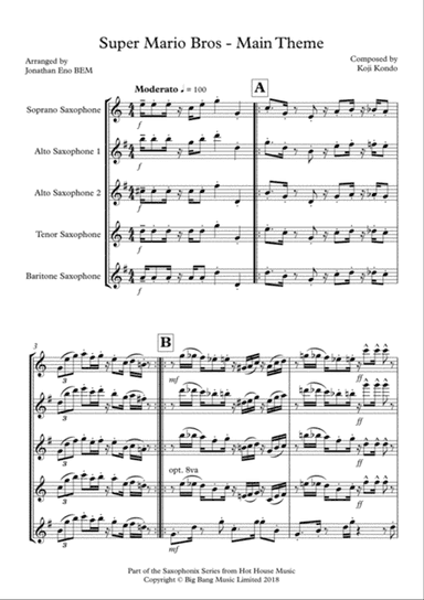 Super Mario Bros. Main Theme