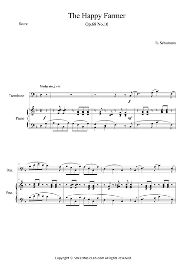 The Happy Farmer Op.68 No.10