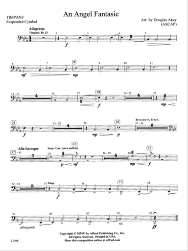 An Angel Fantasie: Timpani