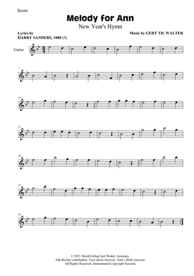 Melody for Ann
