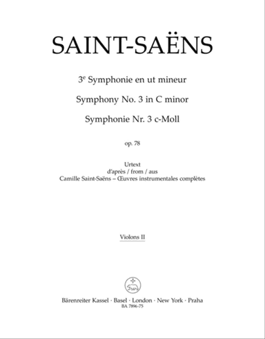 Symphony No. 3 C minor op. 78