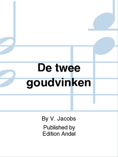 De twee goudvinken