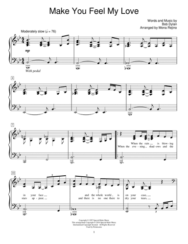 Make You Feel My Love