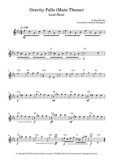 Gravity Falls (main Theme)