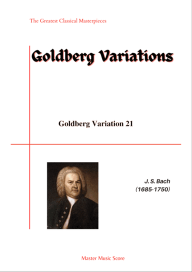 Bach-Goldberg Variation.21(Piano solo)