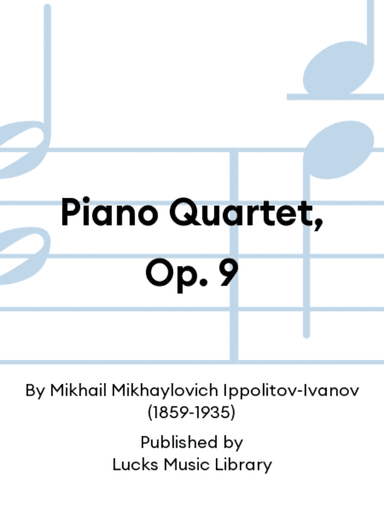 Piano Quartet, Op. 9