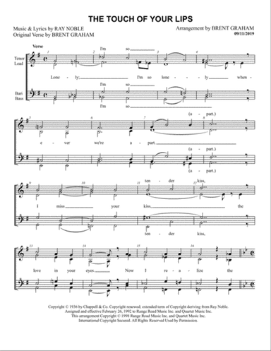 The Touch Of Your Lips