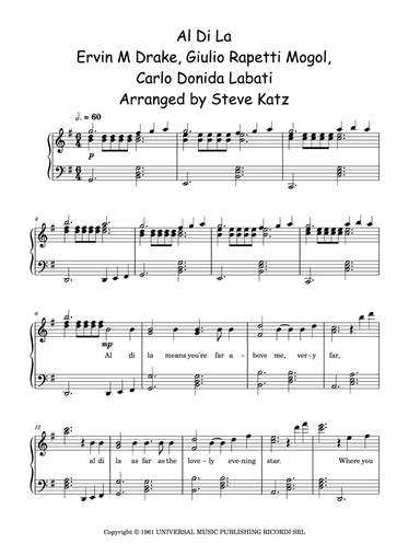 Al Di La' (Drake's English Version)