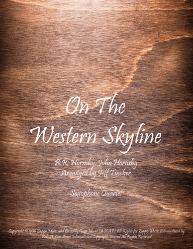 On The Western Skyline