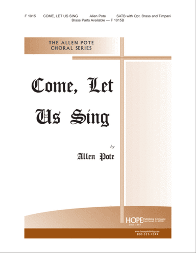 Come, Let Us Sing