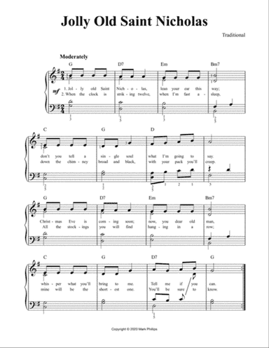 Jolly Old Saint Nicholas