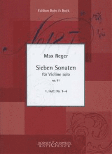 Seven Sonatas op. 91 Heft 1